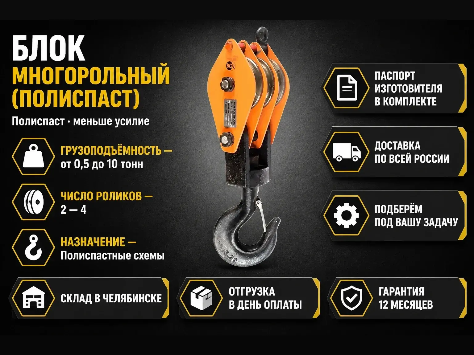 Многорольные блоки в Челябинске